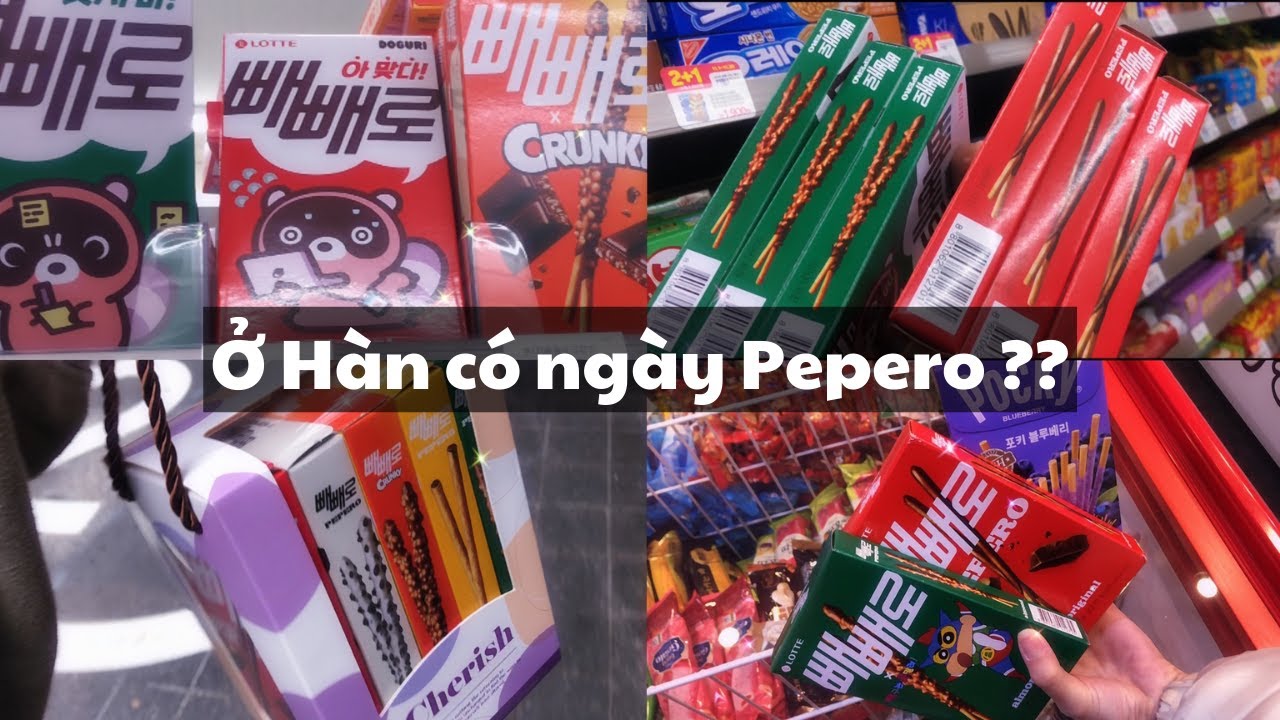 Ở Hàn có ngày PEPERO ... Du học sinh Hàn